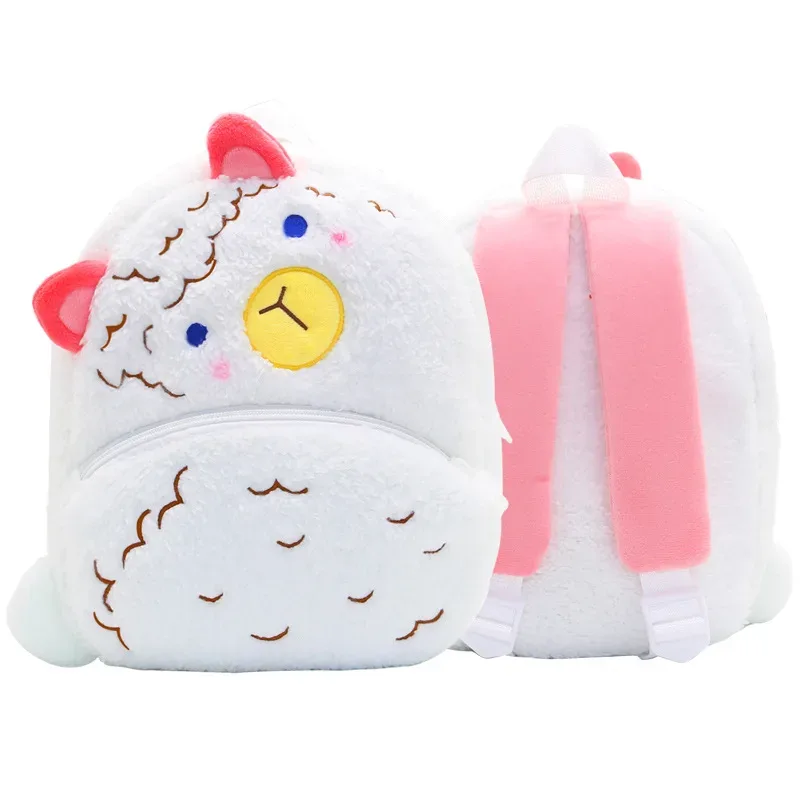 sac à dos créatif en peluche pour enfant, observateur, mignon, animal de dessin animé