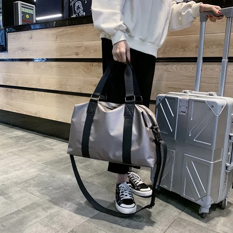 sac de voyage oxford grill étanche pour femme, sac à main de grande capacité, sac initié à la mode, sacs à main de sport et de fitness, marque
