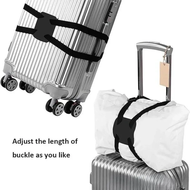 sangle de fixation multifonctionnelle 680mm pour bagages, ceinture élastique pour valise, nouvelle sangle de fixation pour sacs à bagages