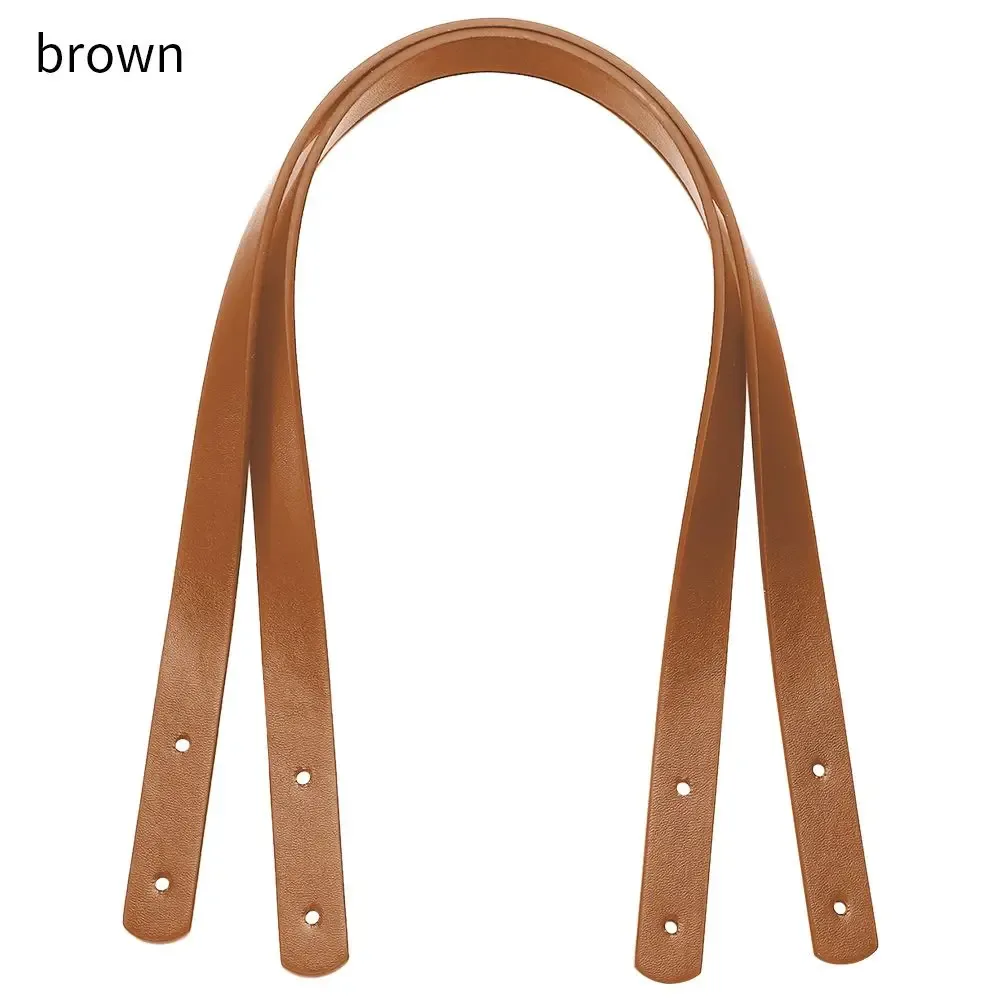 lot de 2 poignées de sac en cuir pu détachables, bandes de sac à main, bandes de sac à bandoulière, poignées de boîte cadeau avec rivets