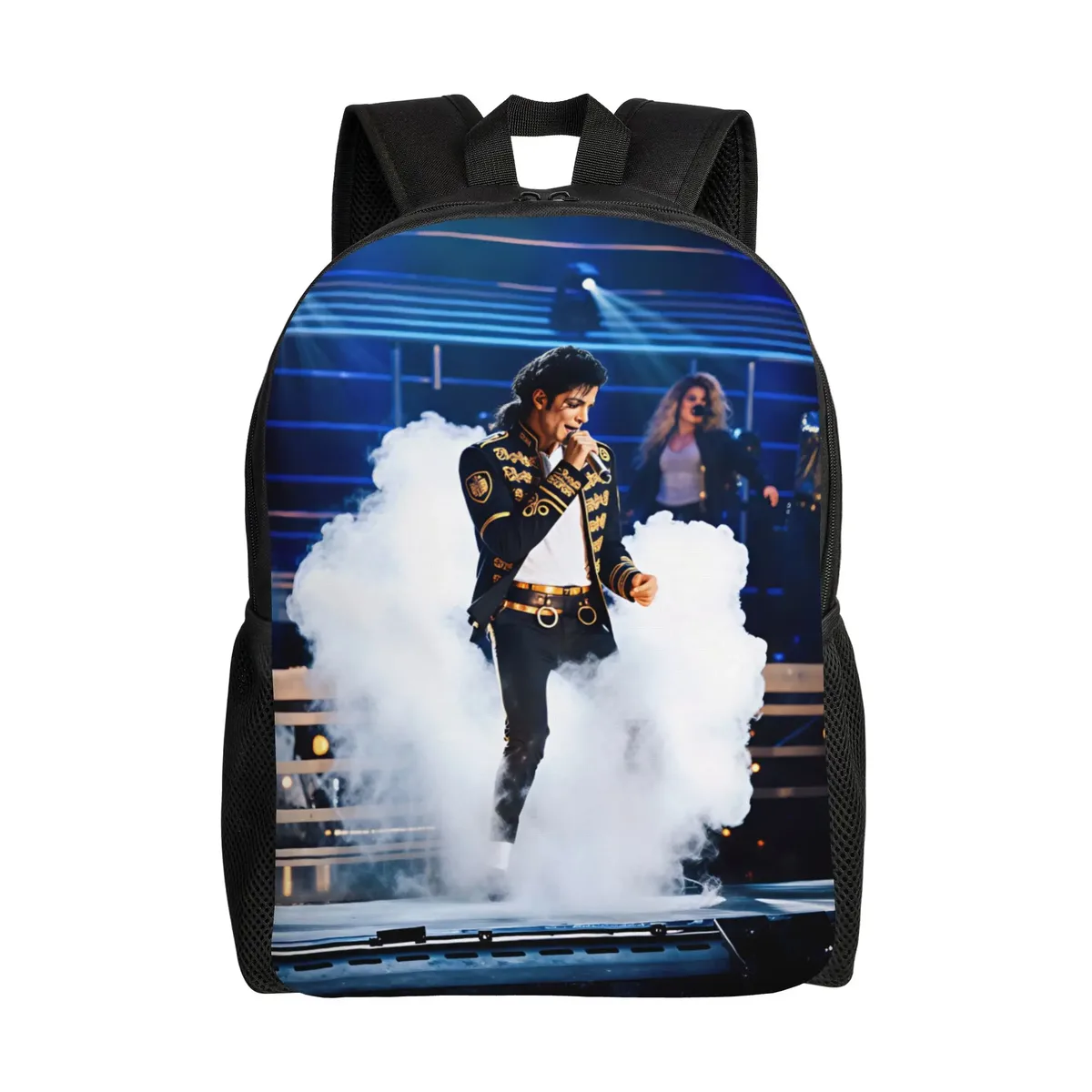 sac à dos m-michael jacksons pour jeunes, sacs à dos légers en polyester, sacs modernes pour lycéens, sac à dos de randonnée de haute qualité