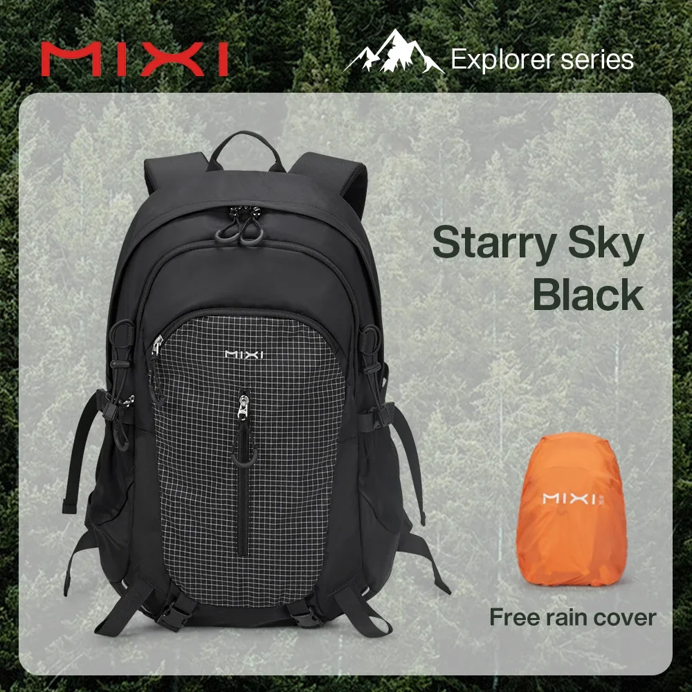 sac à dos imperméable mixi sports pour activités de plein air, grande capacité, léger, décontracté, pour la randonnée et l'alpinisme, m5262
