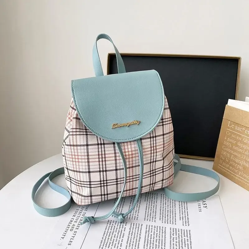 sac à dos de style coréen pour femmes, sac d'école en cuir, grand sac à bandoulière pour adolescents et étudiants