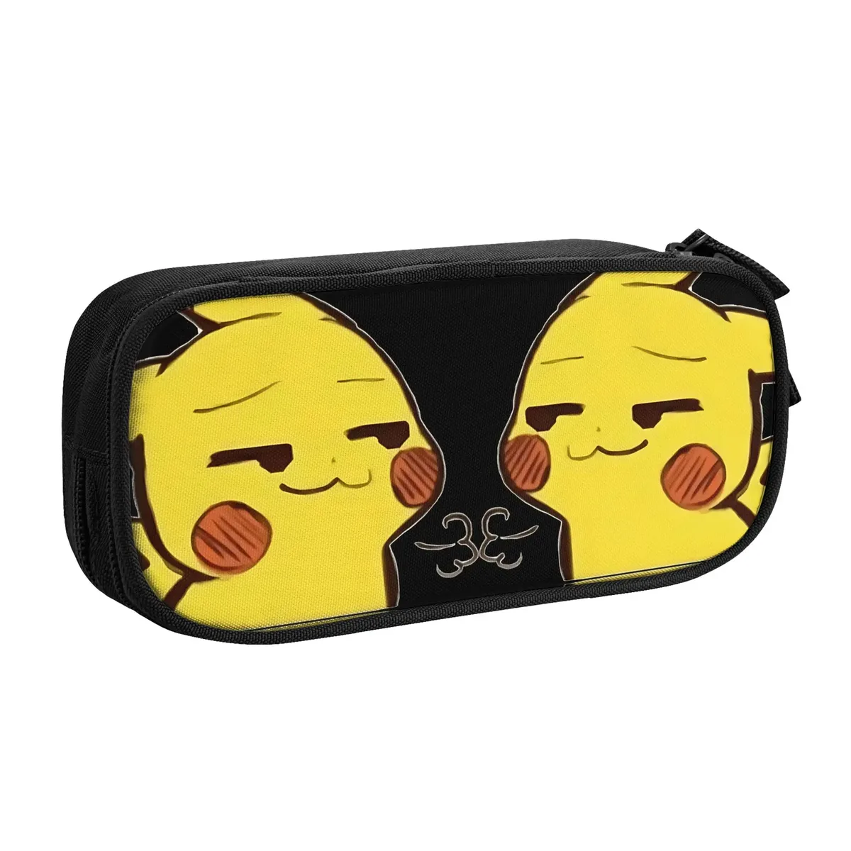 sacs personnalisés pokemon eevee eeveelution de grande capacité pour enfants, trousse à crayons d'école pour garçons et filles