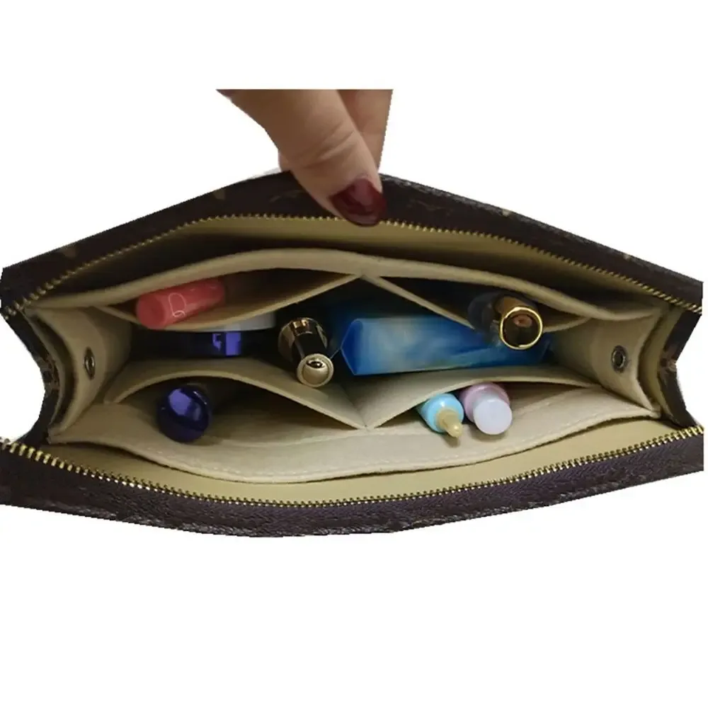 sac d'insertion en feutre, sac de rangement durable, support de sac à main, organisateur de doublure intérieure portable