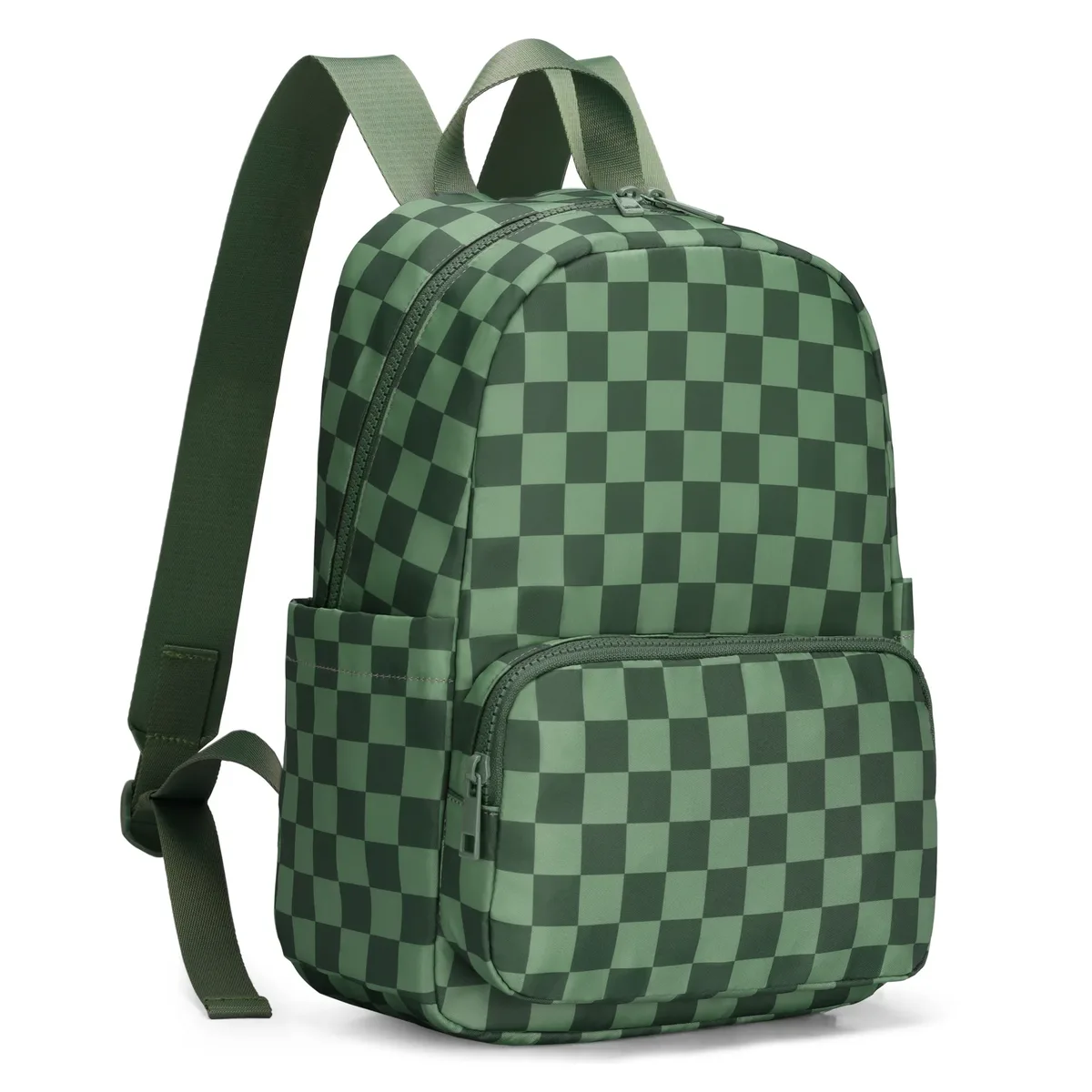 nouveau sac à dos classique unisexe à petits carreaux, léger et durable, imperméable, pour femmes, étudiants