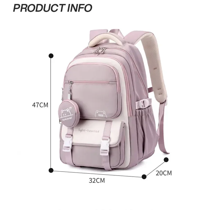 sacs à dos imperméables pour filles, sacs d'école pour enfants et adolescents, sacs de voyage à la mode, cartable imprimé pour enfants, mochila