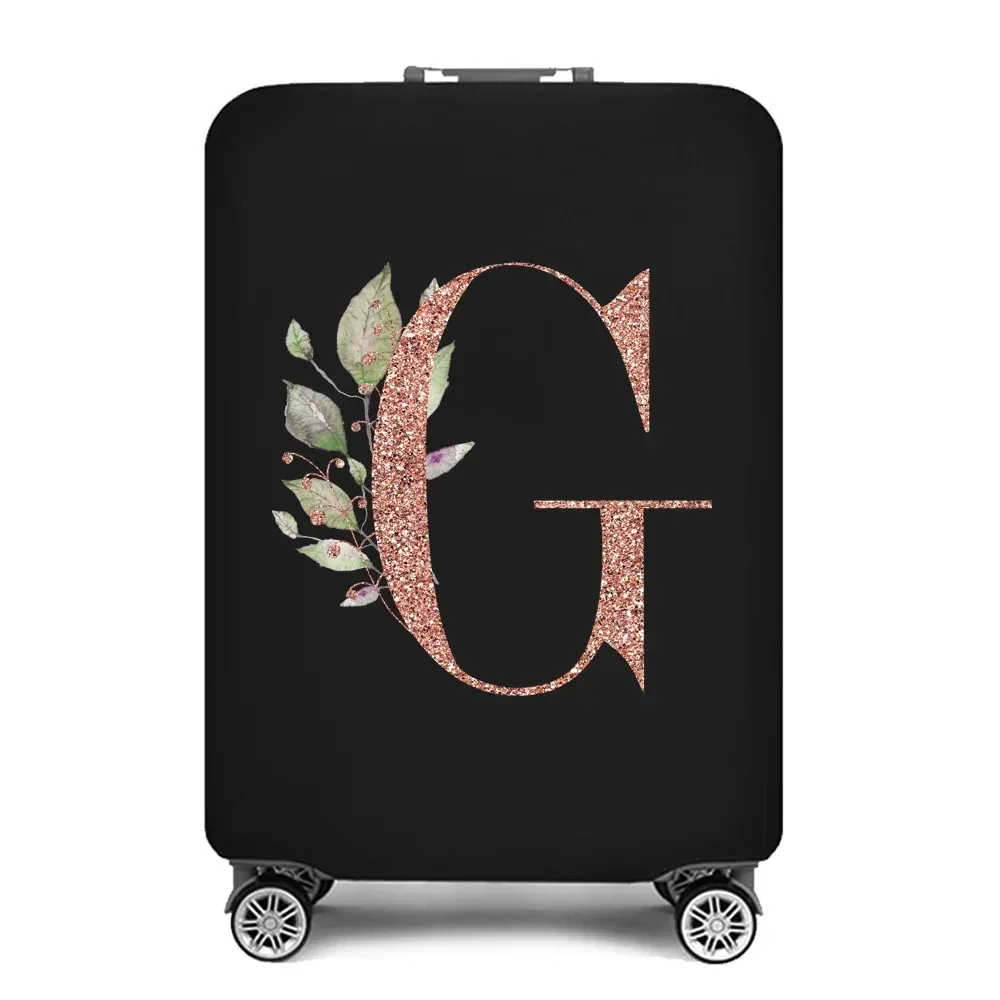housses de protection pour bagages extensibles 18-32, housse de protection pour valise de voyage, série or rose, housses anti-poussière, organisateur de voyage