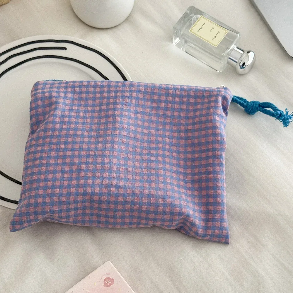 sac à main à cosmétiques en maille simple pour femmes, pochette de grande capacité, organisateur de voyage, sac de maquillage, mini rouge à lèvres, sac de rangement de maquillage