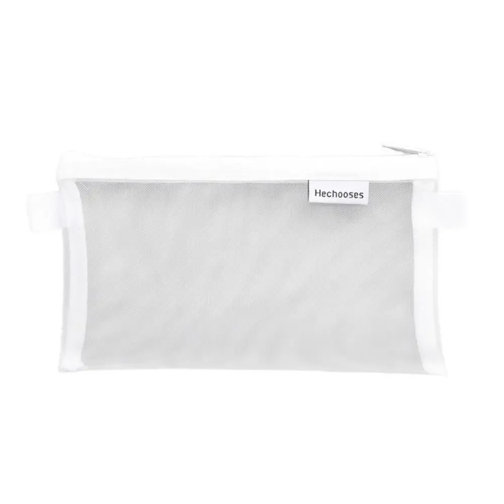 pochette à monnaie en maille de couleur unie, sac de rangement pour rouge à lèvres et cosmétiques, mini porte-monnaie, sac de rangement pour serviettes hygiéniques, transparent