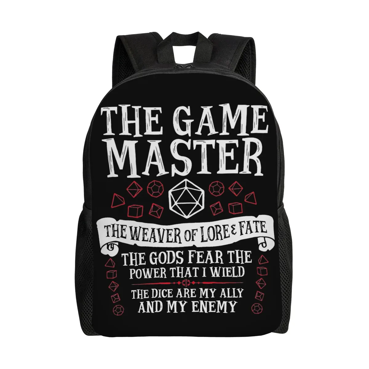 sac à dos dungeon dragon dnd pour hommes et femmes, sac à dos cool pour étudiants et professionnels, sac à bandoulière pour ordinateur portable, cadeau