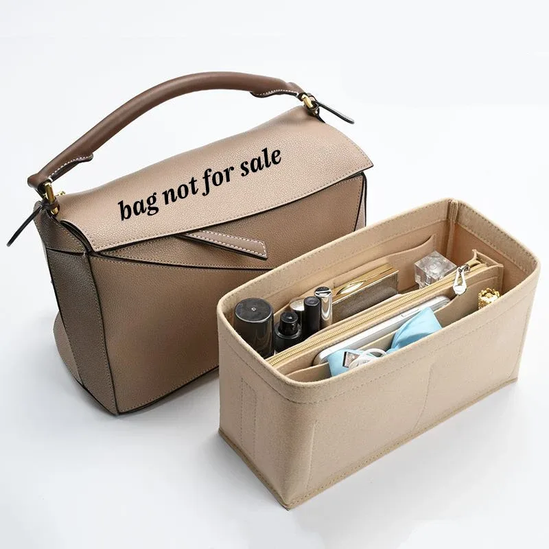 Organisateur de sac à main en feutre pour femme, compatible avec LOE PUZZLE, pour sacs de maquillage et cosmétiques, organiseur de sac de luxe pour femme