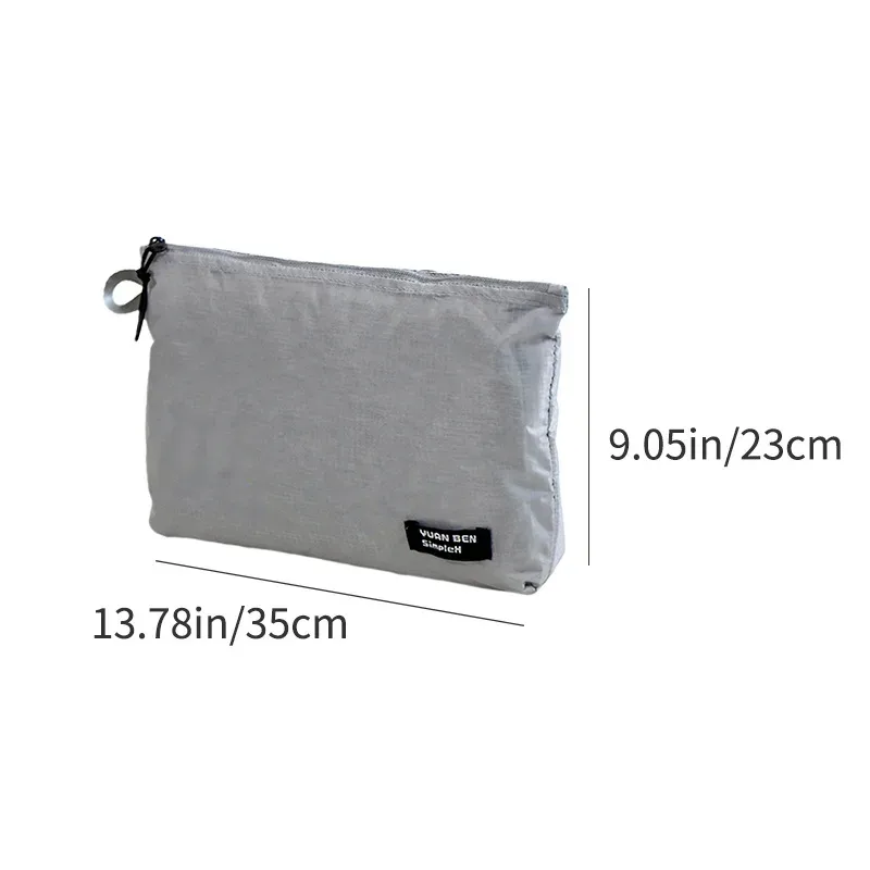 sac de rangement de voyage imperméable, sac de toilette portable de grande capacité pour les voyages d'affaires, sac organisateur de documents divers