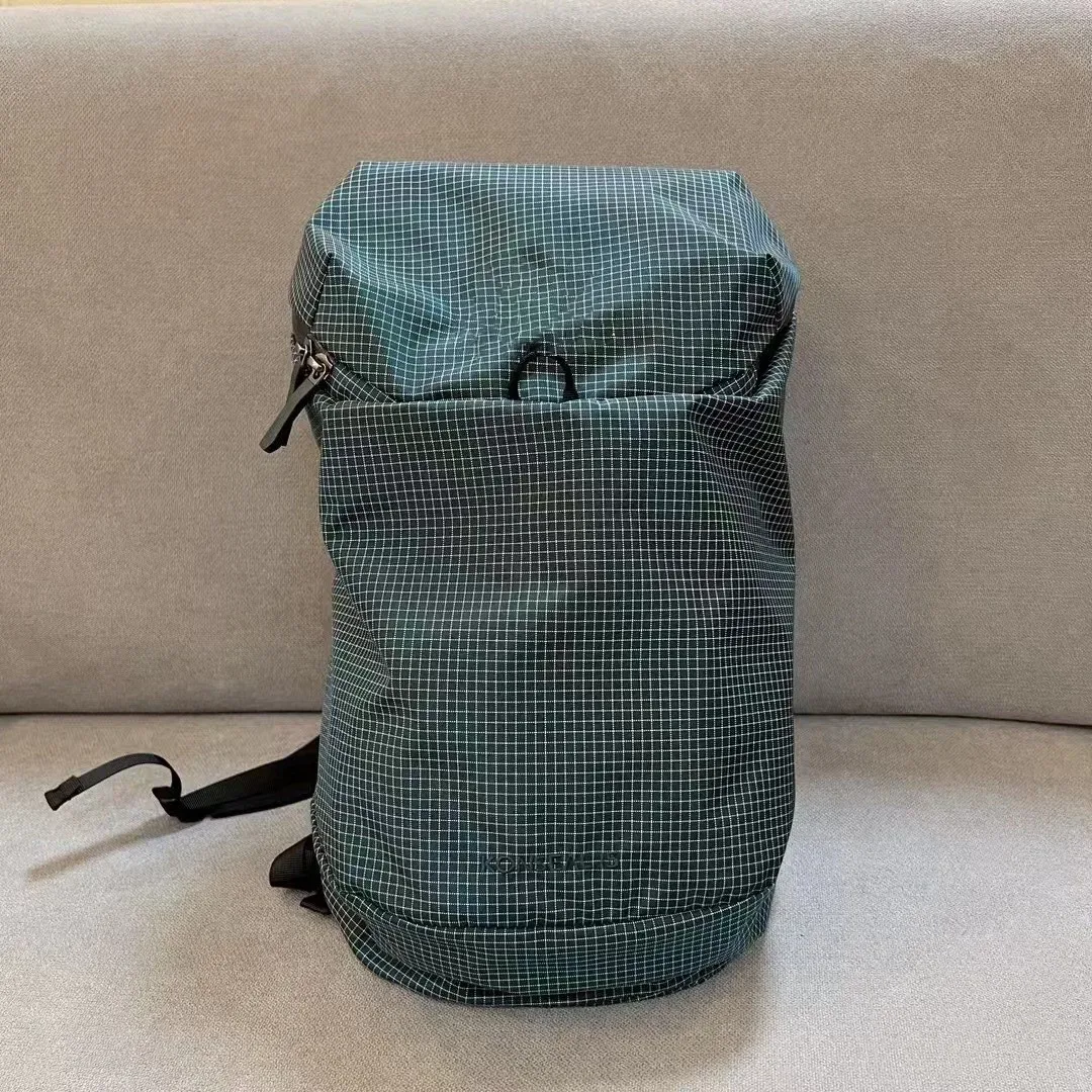 nouveau sac à dos brodé tendance 15l à carreaux sports de plein air alpinisme étanche perte de poids styles pour hommes et femmes