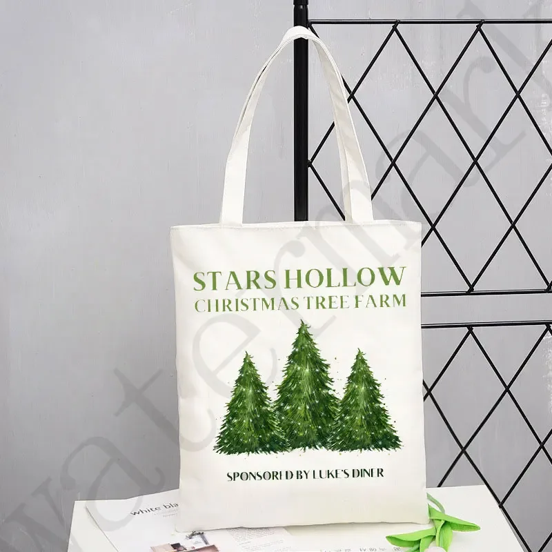 sac fourre-tout de nettoyage creux pour femmes, sacs fourre-tout de créateurs, lin réutilisable, sac à provisions pour l'épicerie initiée, shopper lady, étoiles
