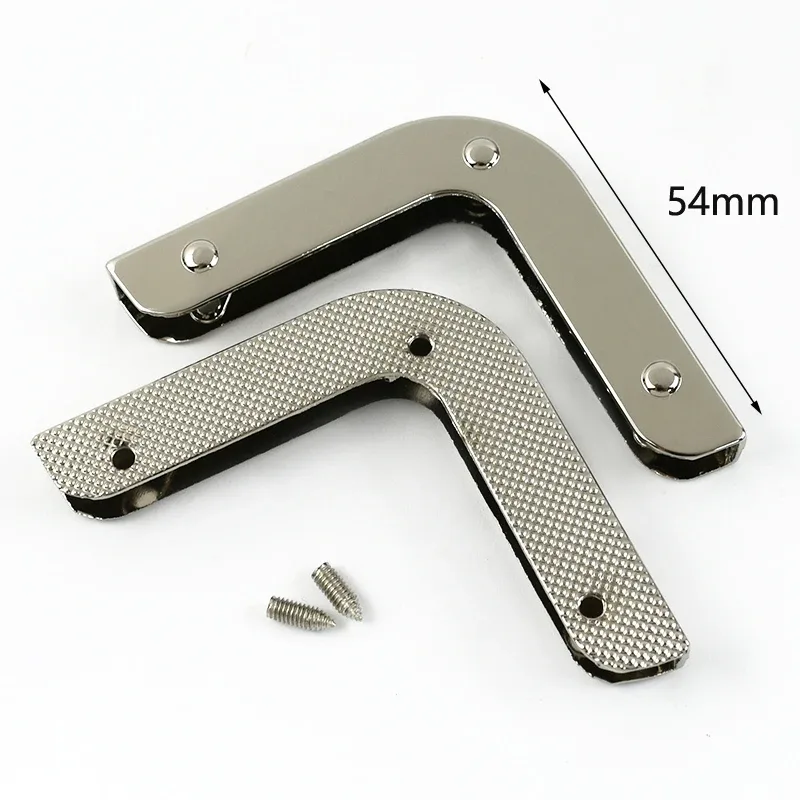 deepeel-boucles de protection des bords du sac à main, décoration d'angle de sac à bagages, fermoirs en métal, accessoires de quincaillerie de bricolage, 25mm, 35mm, 40mm, 45mm, 54mm, 5/10 pièces