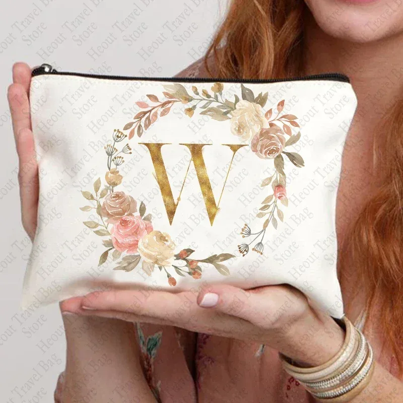guirlande sac cadeau de mariage demoiselle d'honneur demoiselle d'honneur pochette feminina organisateur de voyage rouge à lèvres pochette bachelorette fête sac de maquillage