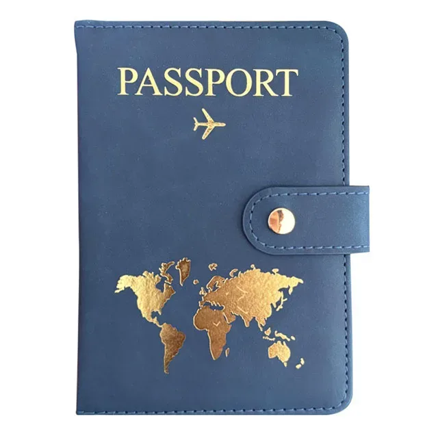 étui pour passeport vintage en cuir, porte-passeport pour femmes et hommes, organisateur de carte de crédit bancaire, mallette de rangement/accessoires de voyage