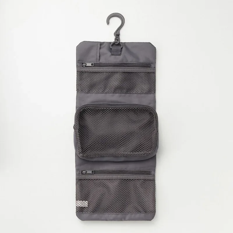 nouveau 2026 – sac à main détachable japonais muji pour maquillage, portefeuille, trousse de toilette portable, petit sac de rangement avec boucle, porte-cartes rectangulaire