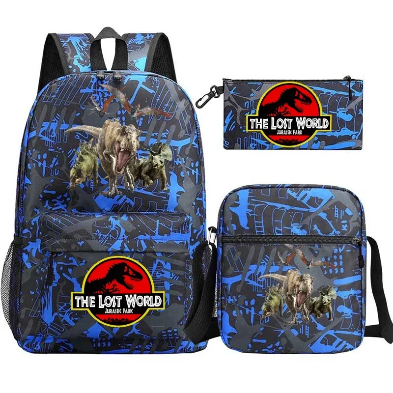 sacs à dos jurassic world park, sac à dos pour étudiants du premier cycle du secondaire, sac à dos de grande capacité pour adolescents, sac à dos de voyage décontracté pour ordinateur portable, mochilas