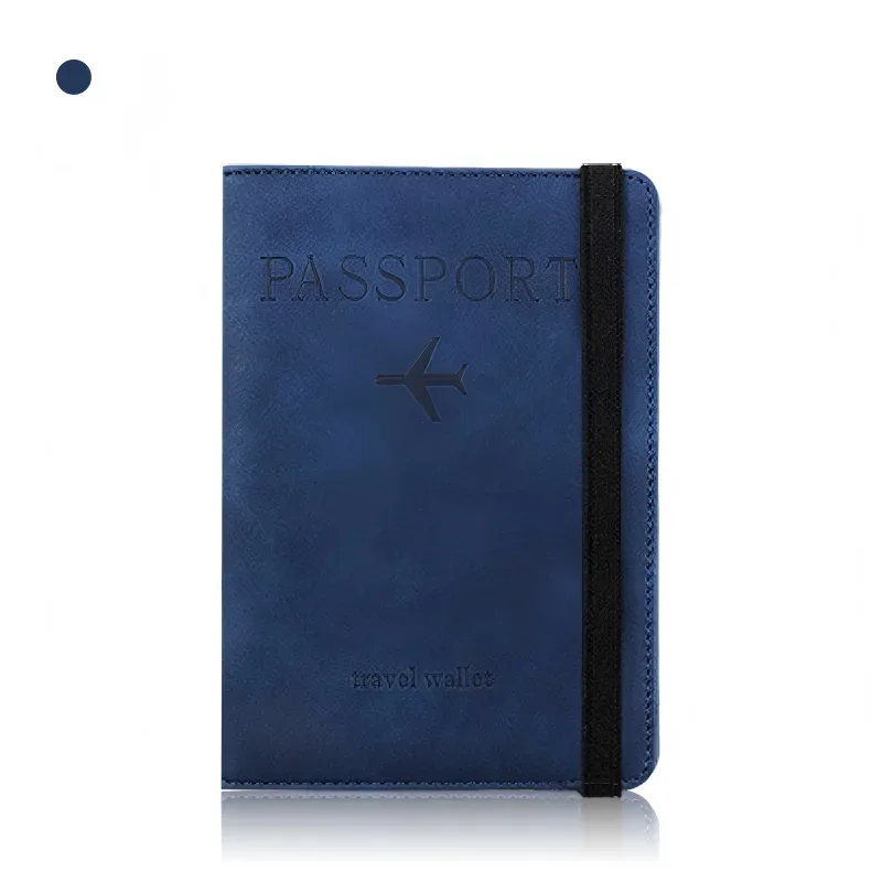 portefeuille en cuir pu homefish, porte-passeport de voyage, porte-cartes, accessoires de voyage pour homme, porte-passeport et cartes de visite à porter à la main