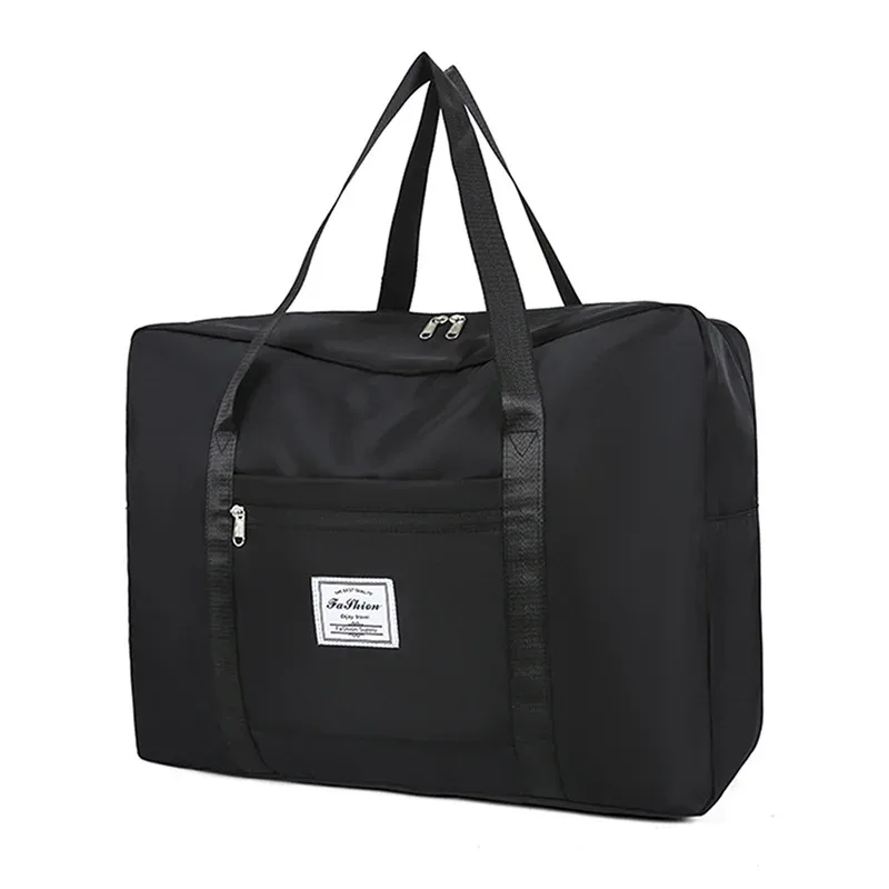 sac de voyage pliable de grande capacité, sacoche de rangement à fermeture éclair, portable, de dehors, polyvalent, de bug astique, bagage, fourre-tout, de transport, s/m/l/xl, 1 pièce
