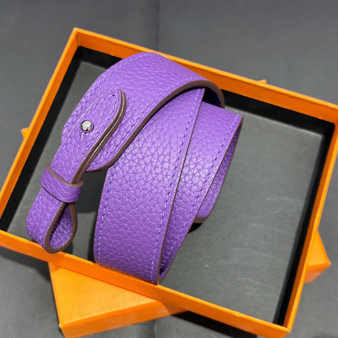 sangle en cuir véritable pour sac à bandoulière pour femme, accessoire de luxe pour sacs à main, sangle pour sacs h, sac de marque de créateur célèbre