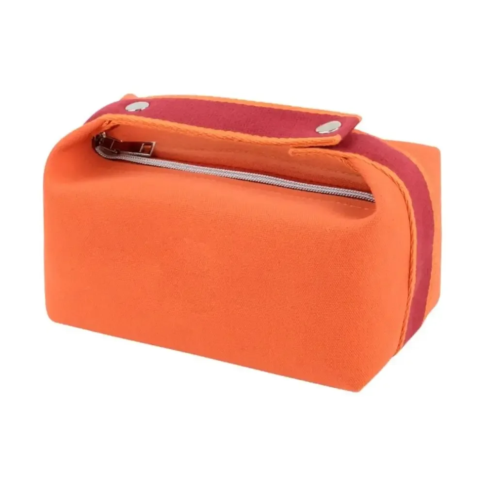 sac de rangement cosmétique tendance grande capacité, trousse de toilette portable, organiseur de maquillage en toile pour voyage