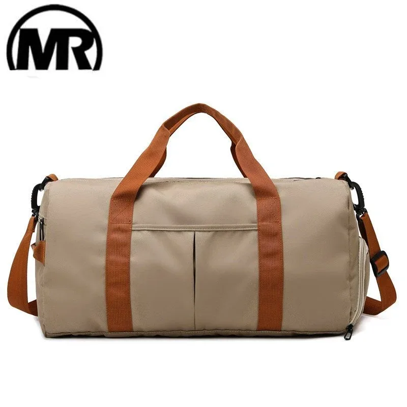 2025 nouveau sac de Fitness mode sac à bagages hommes décontracté grande capacité sport sac à main voyage stockage bagages sac Simple sac à fermeture éclair