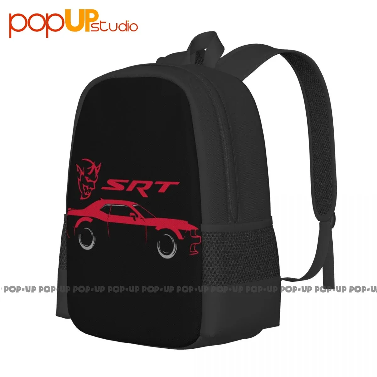 sac à dos de grande capacité dodge challenger demon srt muscle car hellcat racing speed, cute cupper friendly