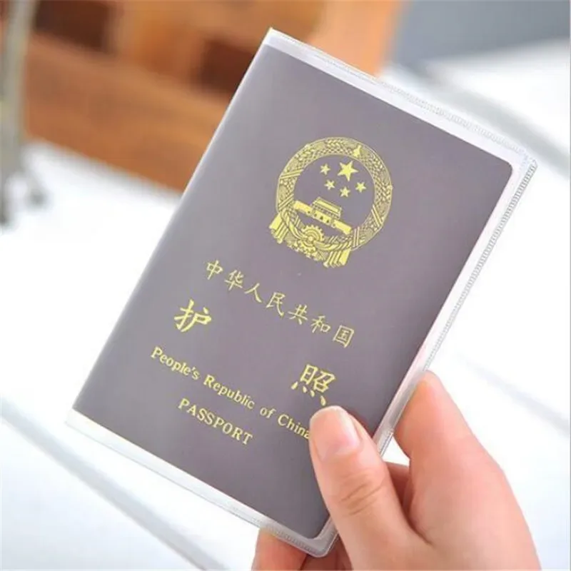 Étui étanche en PVC pour passeport, porte-cartes de crédit, porte-documents d'affaires, étui de protection, poudres, 1PC