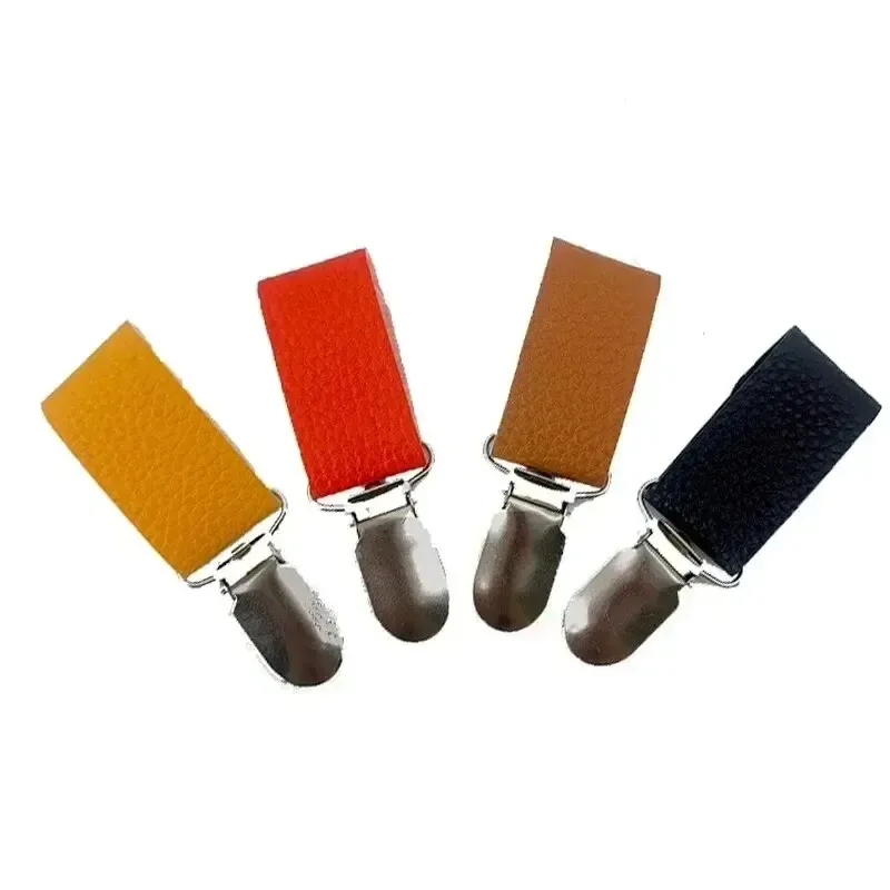 nouvelle pince à chapeau en cuir de voyage, pince de rangement de bagages pour sac à dos extérieur, pince à chapeau de paille polyvalente en cuir pu, accessoire de chapeau