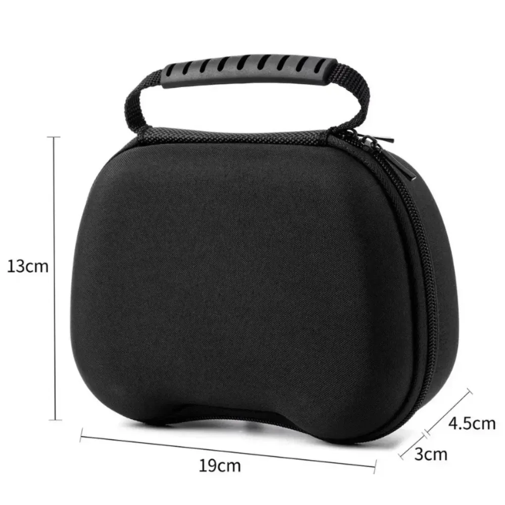 sac de rangement pour manette de jeu en eva rigide, antichoc, anti-chute, sac à main portable compatible avec switch pro ps5, anti-poussière
