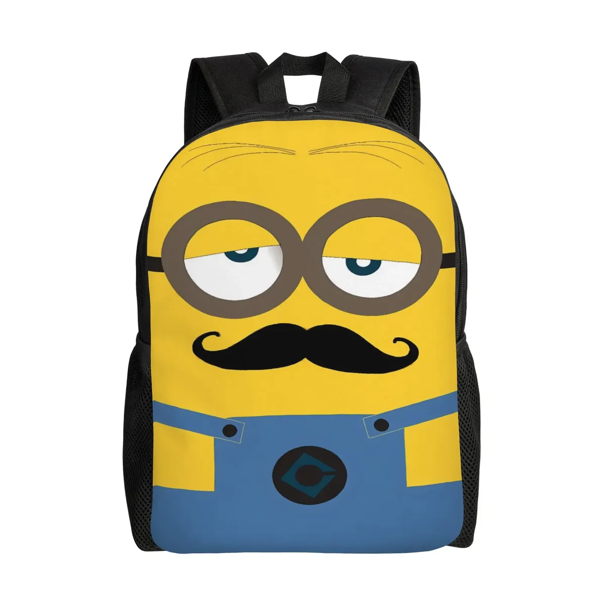 sac à dos m-minions de dessin animé, sacs à dos mignons pour filles, sacs de trekking de grande taille pour lycée, sac à dos design