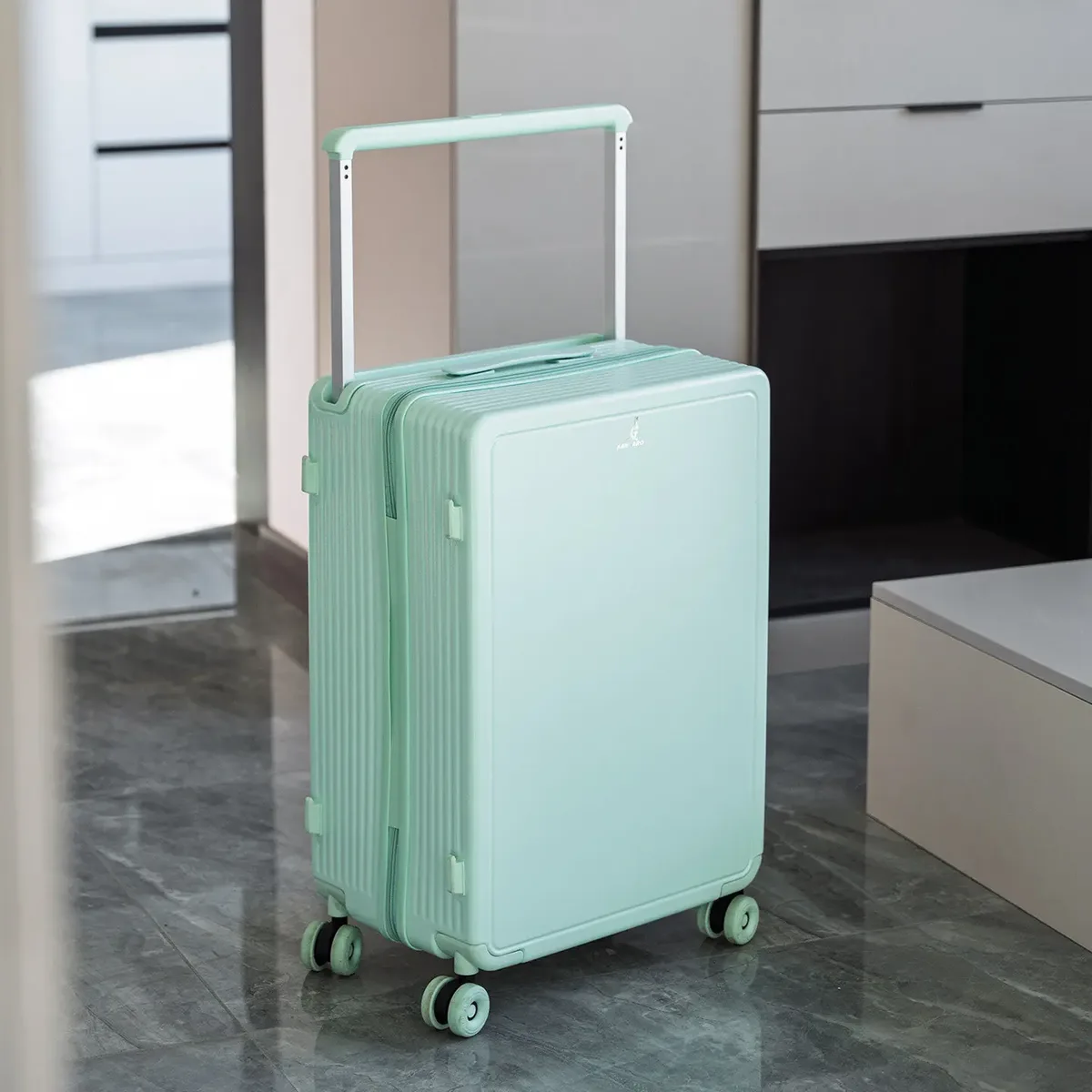 valise de cabine colenara avec compartiment large et roulettes universelles, 20 pouces, robuste, avec serrure à combinaison, pour homme et femme