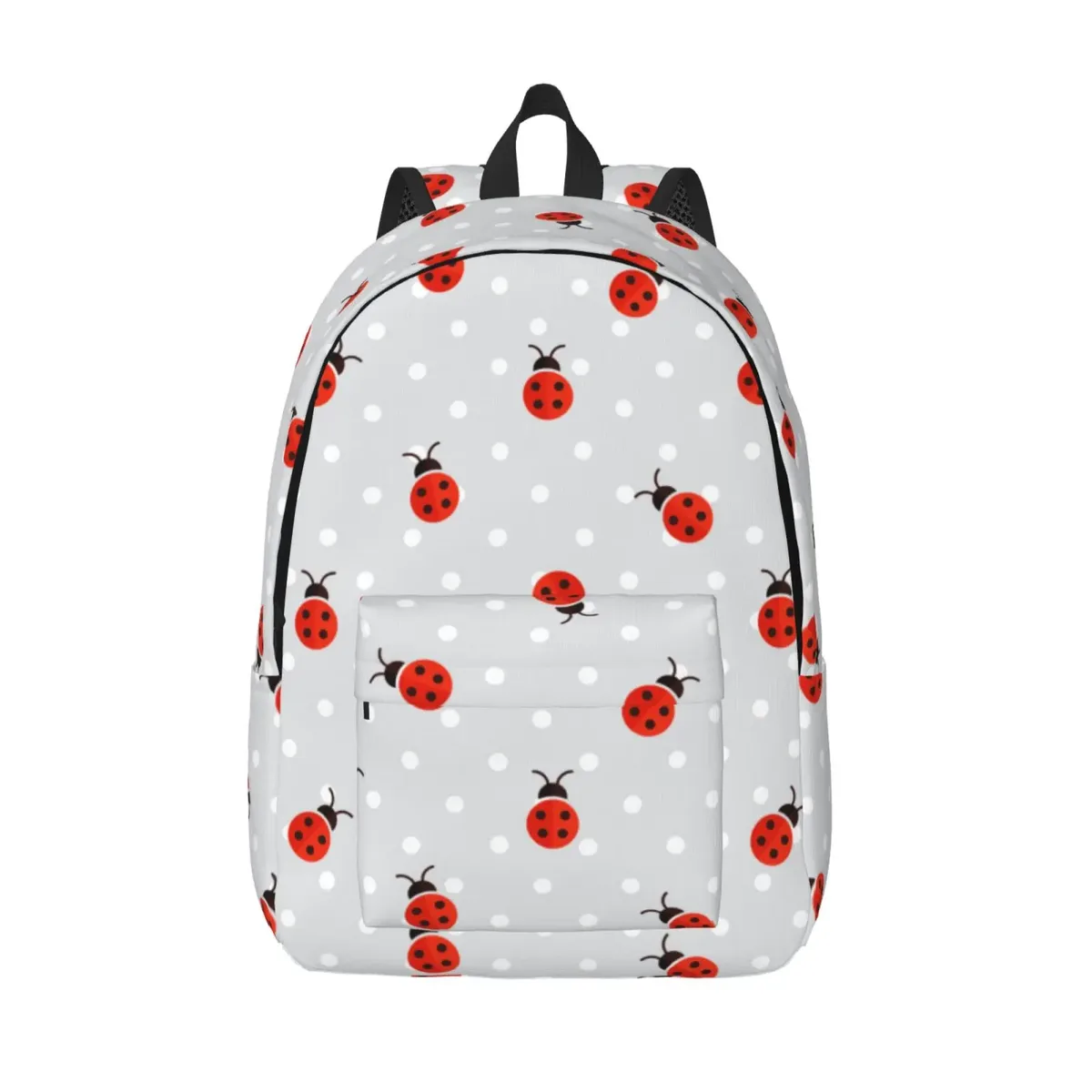 sac à dos côté cinelles rouges avec gouttes d'eau, cartable étudiant, sac à dos initié, sac pour ordinateur portable, école