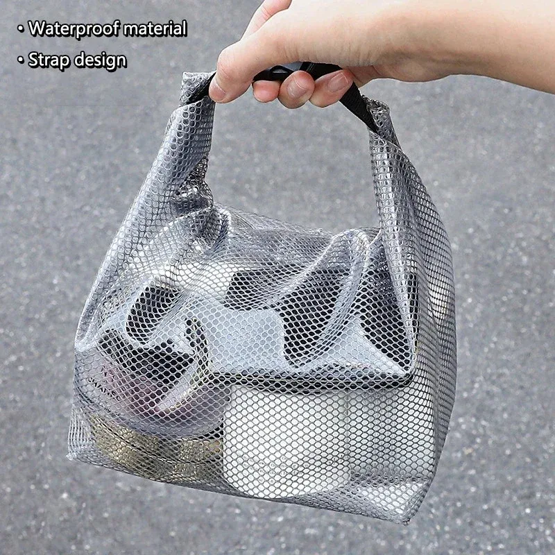 sacs de rangement à main avec cordons de grande capacité, sacs de bain pour vêtements de fitness, sacs pour produits de bain en plein air pour hommes