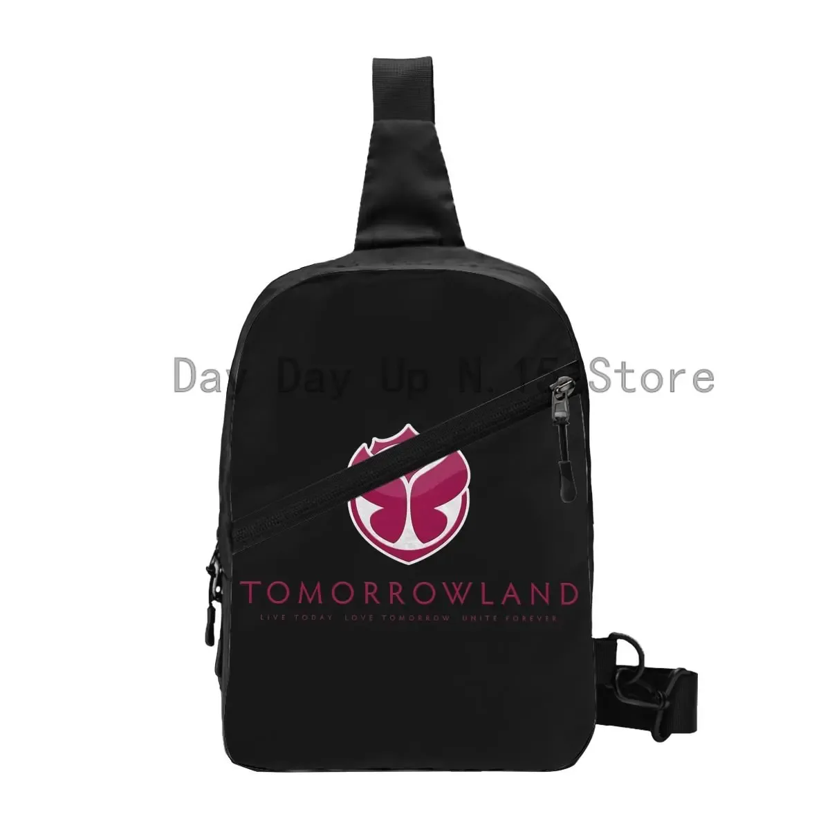 tomorrowland festival de danse électronique sling sac à dos à bandoulière hommes sac à bandoulière personnalisé pour voyage randonnée sac à dos