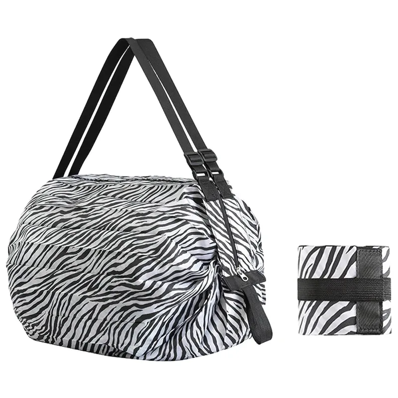 sac de courses pliable, sac de rangement portable de voyage étanche, sac de plage, sac d'épicerie de supermarché