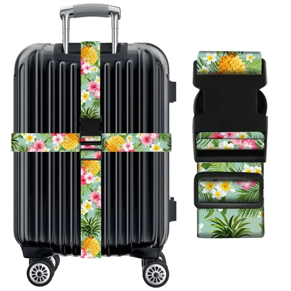 sangle de bagage réglable avec boucle, sangle croisée, ceinture de fixation, ceinture de conditionnement, ceinture antivol pour valise, accessoires de bagage