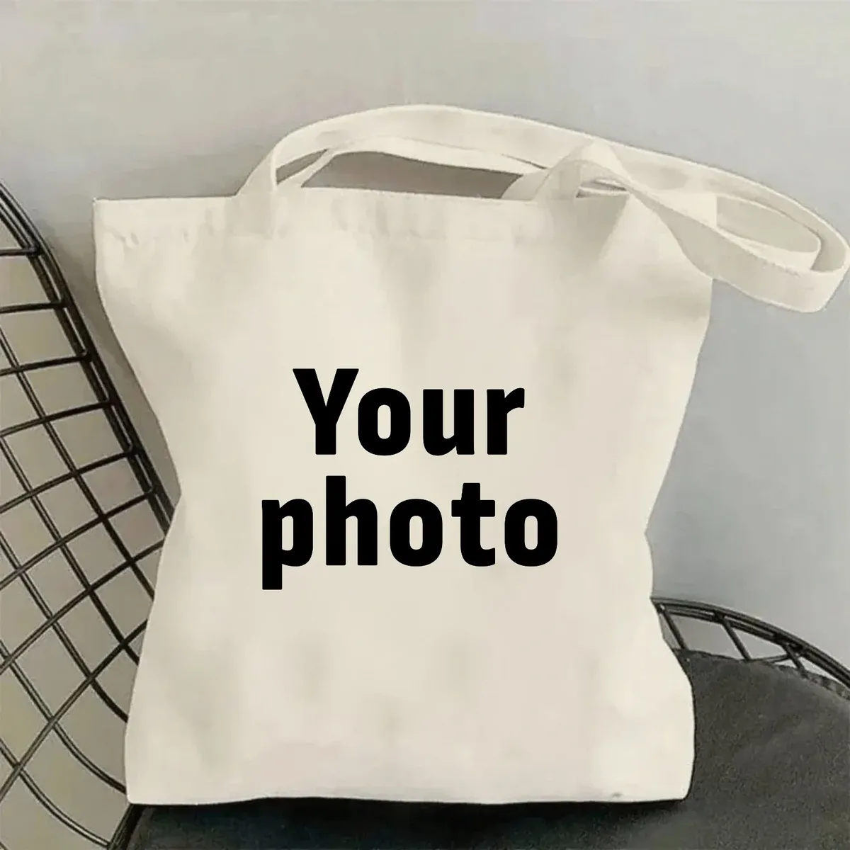 sacs en toile personnalisés, sacs de shopping, grands sacs à main de créateurs pour femmes, sacs fourre-tout décontractés, cadeau pour la fête des mères