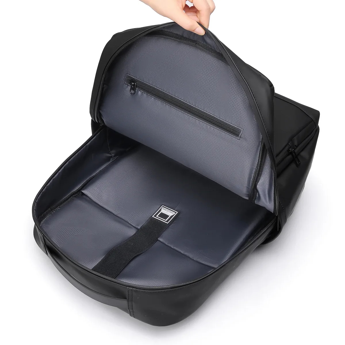 sac à dos professionnel grande capacité pour ordinateur portable, résistant à l'eau, avec sangle de fixation pour valise, pour hommes et femmes
