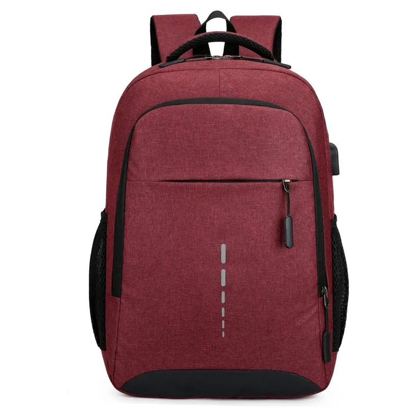 sac à dos étanche classique pour homme, chargement usb, sac à dos de voyage décontracté, grande capacité, sac d'école pour ordinateur portable