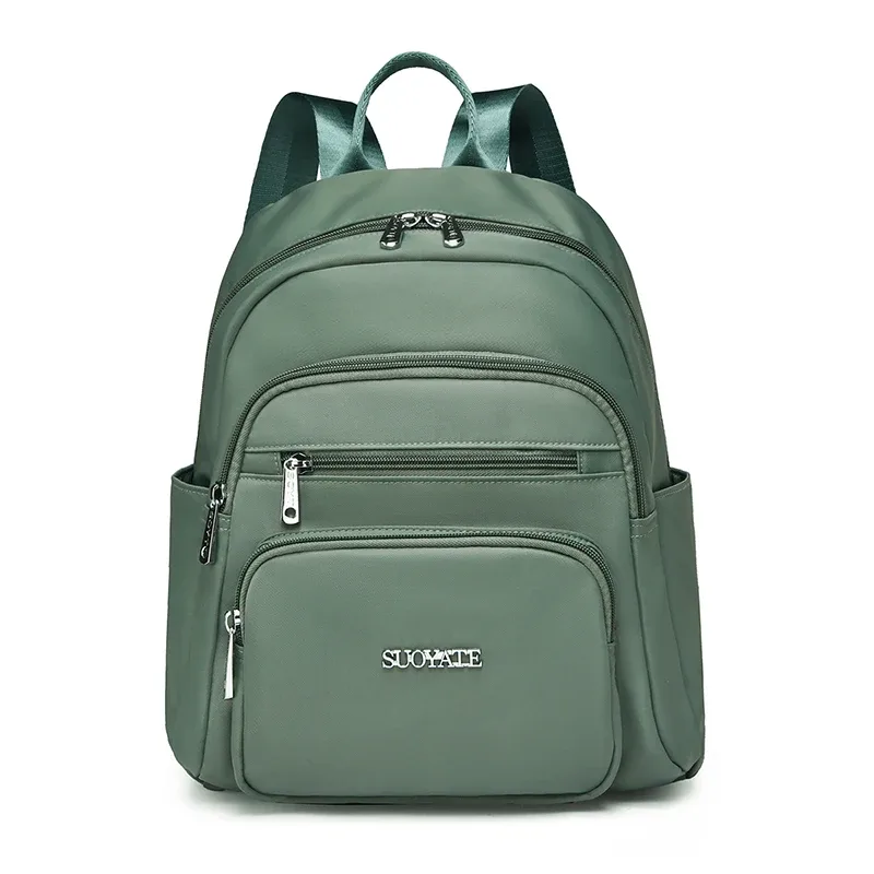 sac à dos multi-poches pour femmes, décontracté et tendance, grande capacité, sac à dos de voyage pour filles, sac à dos de haute qualité en tissu, sac à dos de jour