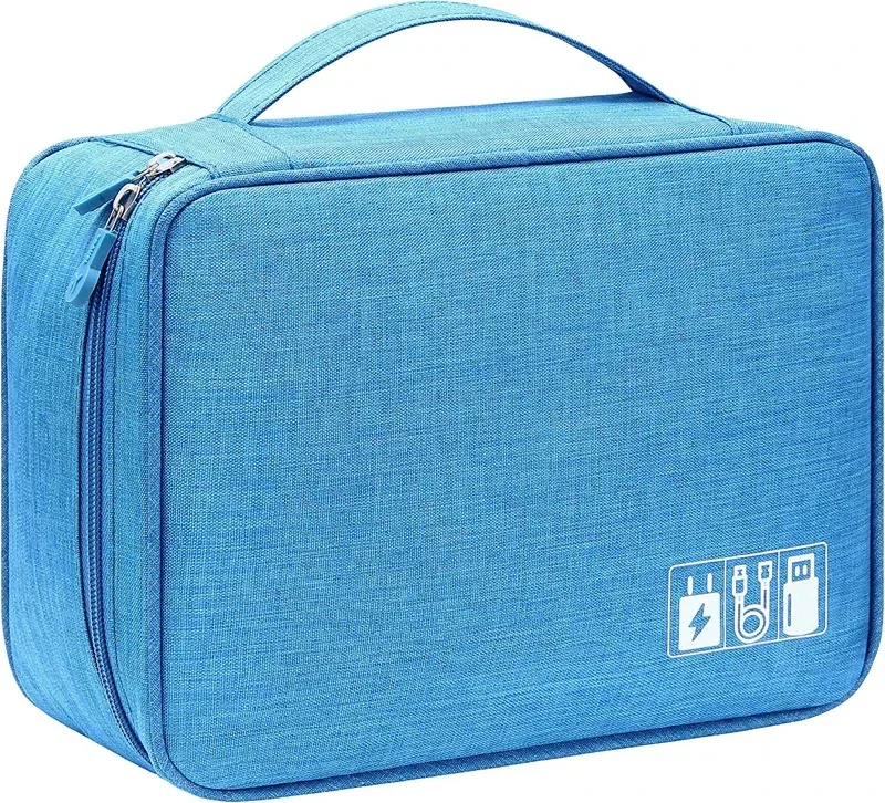sac de rangement numérique portable, gadget usb, pochette de rangement de câbles étanche, appareils électroniques, accessoires, pack de fournitures