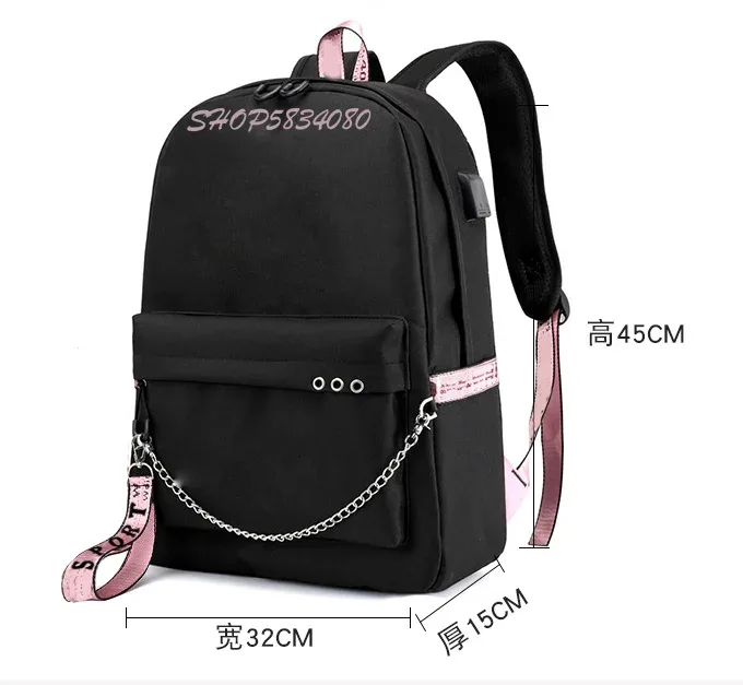 personnalisez votre logo image sac à dos pour adolescents sacs d'école pochette d'ordinateur usb charge sac de voyage sac a dos mochilas para hombre