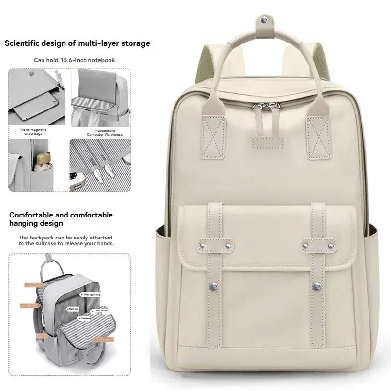 sac à dos tendance de marque polo, design féminin de niche, sac à dos à la mode, sacoche pour ordinateur pour étudiants universitaires, sac pour collégiens