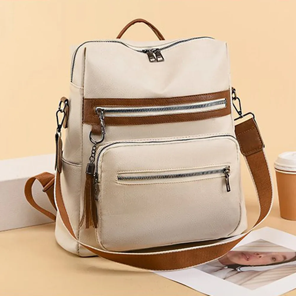 haute qualité femmes homme sac à dos en cuir souple hommes sacs à dos fille luxe concepteur sac à dos pochette d'ordinateur grande capacité sac de voyage