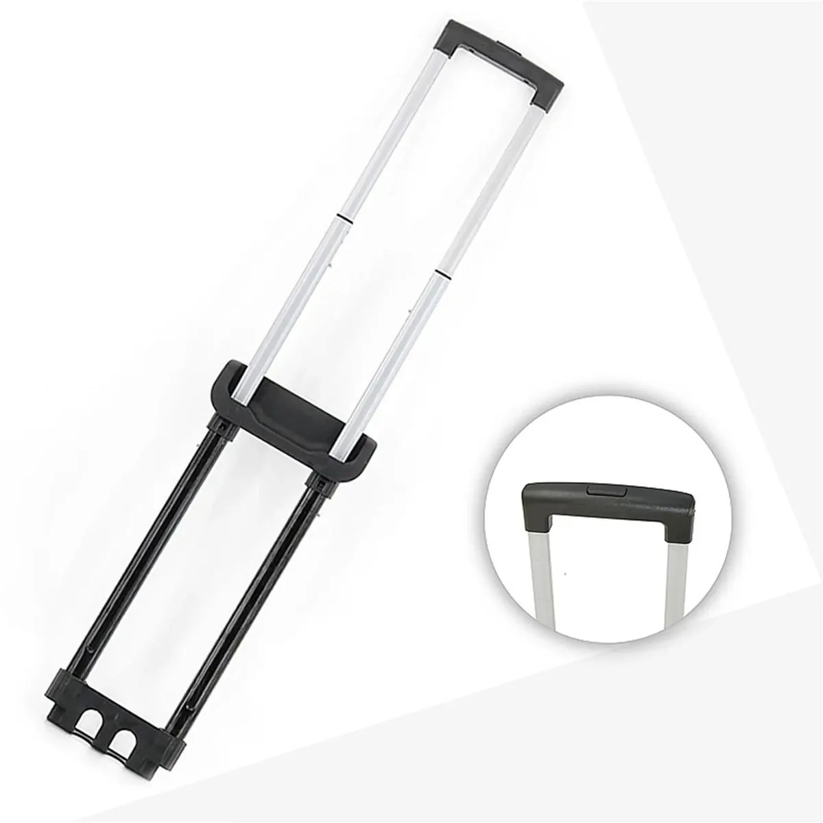 poignée télescopique de remplacement pour valise, 20 pouces, fabrication soignée, résistante à l'usure, accessoires de voyage, tige extractible