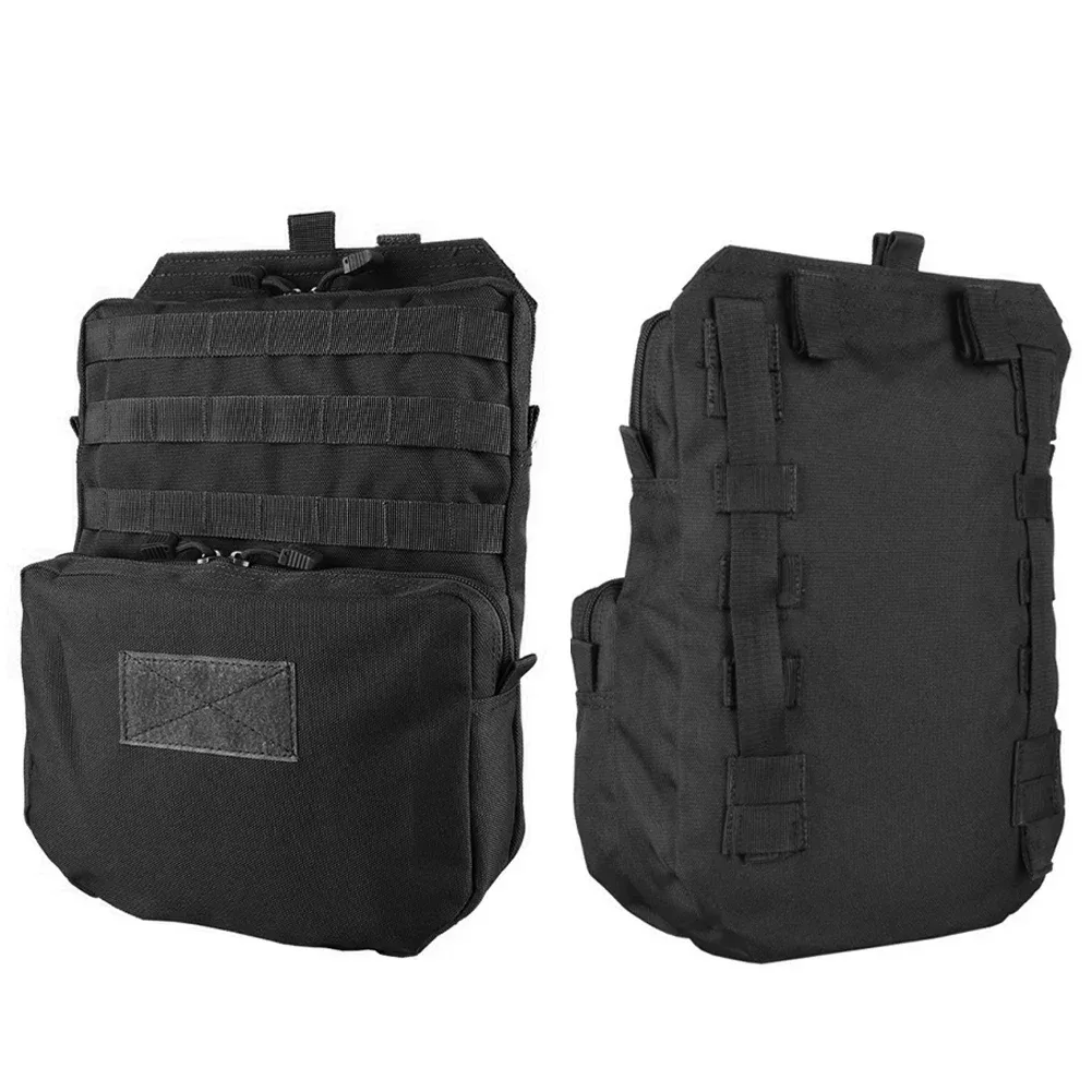 sac à dos tactique molle simple et léger pour l'extérieur, sac airsoft, équipement de combat de chasse, gilet, accessoires edc, sac en nylon